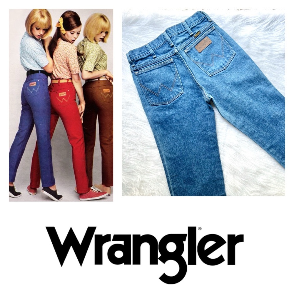 Wrangler👖90’s High Waist Jeans Vintage Denim
